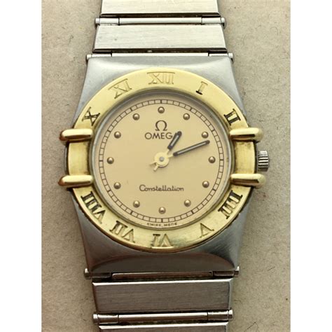 omega constellation stainless steel quartz ladies watch|omega constellation chronograph quartz.